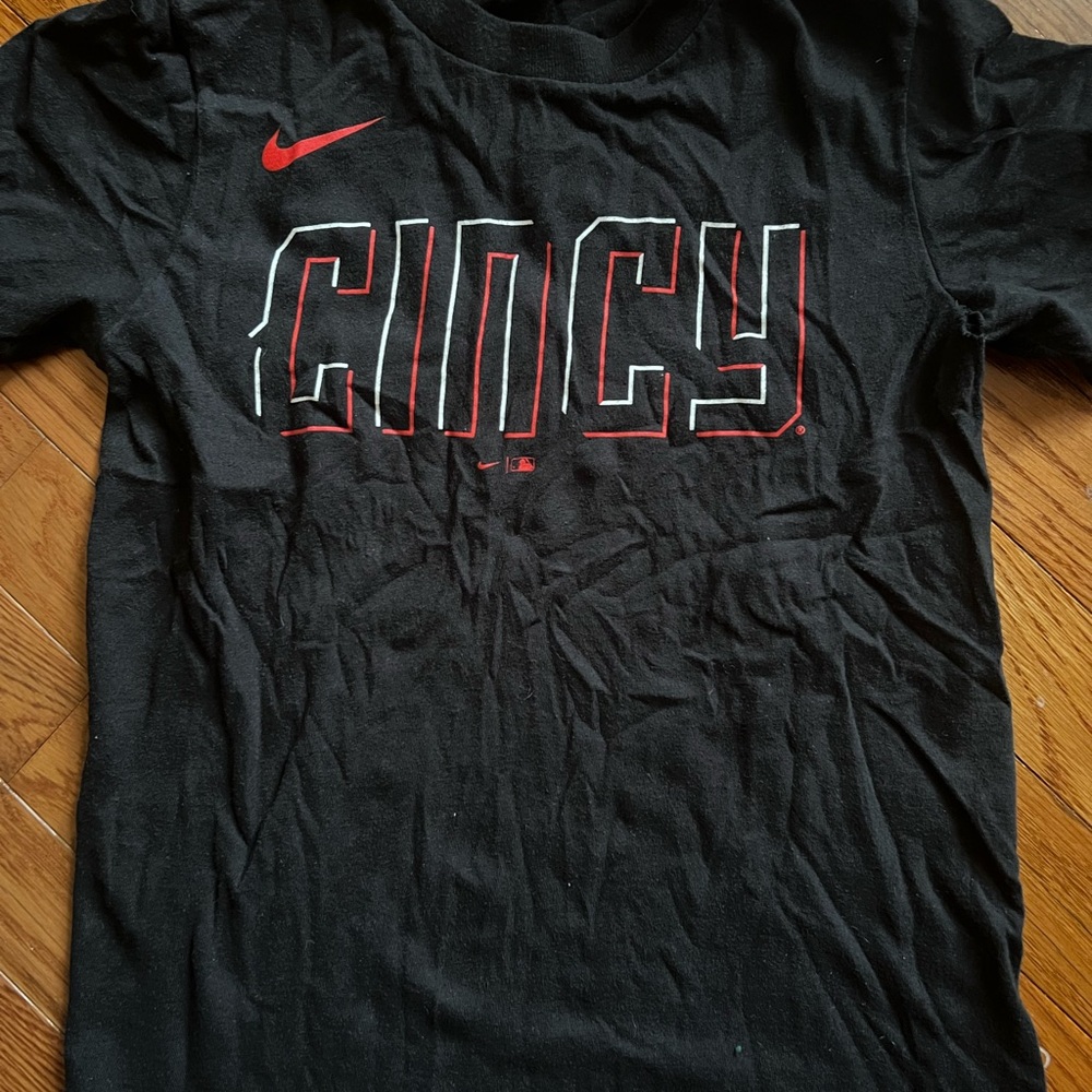 Black Cincinnati Reds Joey Votto Tee